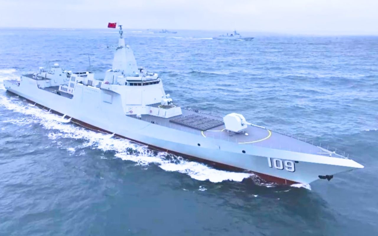 China just commissioned two more Type 055 super destroyers, and the PLAN’s blue-water reach is expanding faster than rivals expected