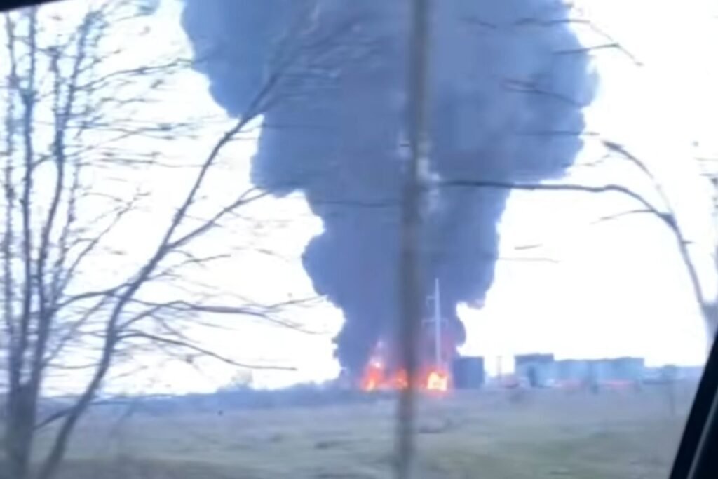 Ukraine's Spartan Brigade destroyed three Russian tanks in the Pokrovsk region using strike drones guided by aerial reconnaissance