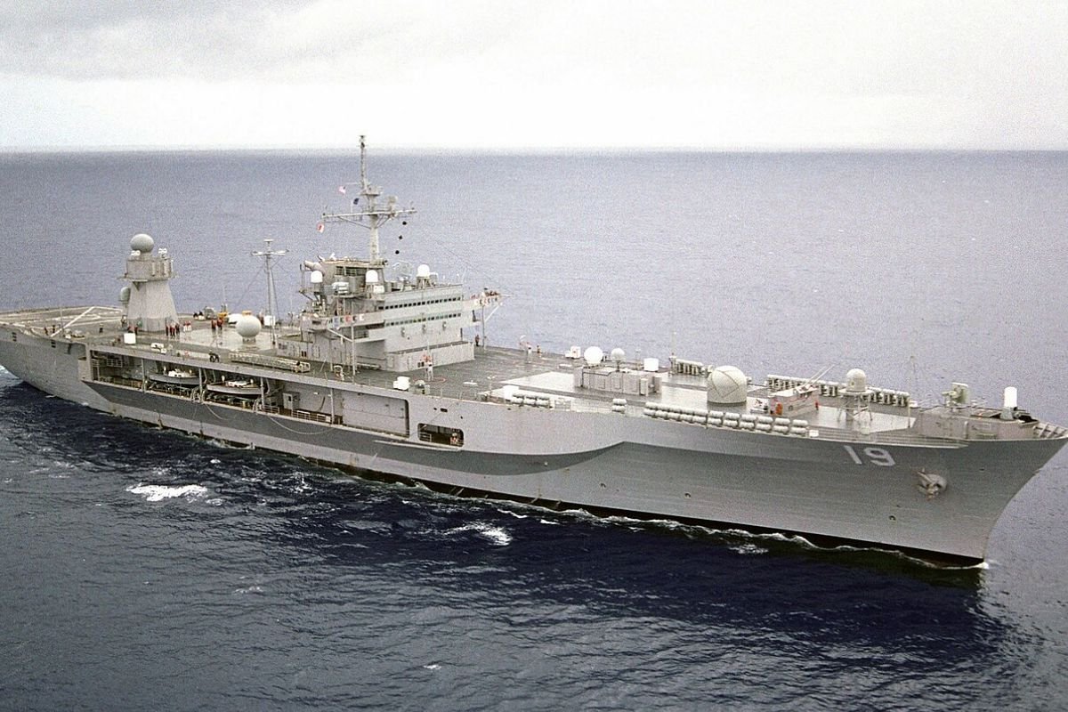 US Navy command ships Blue Ridge-class control fleet operations across Indo-Pacific and Europe