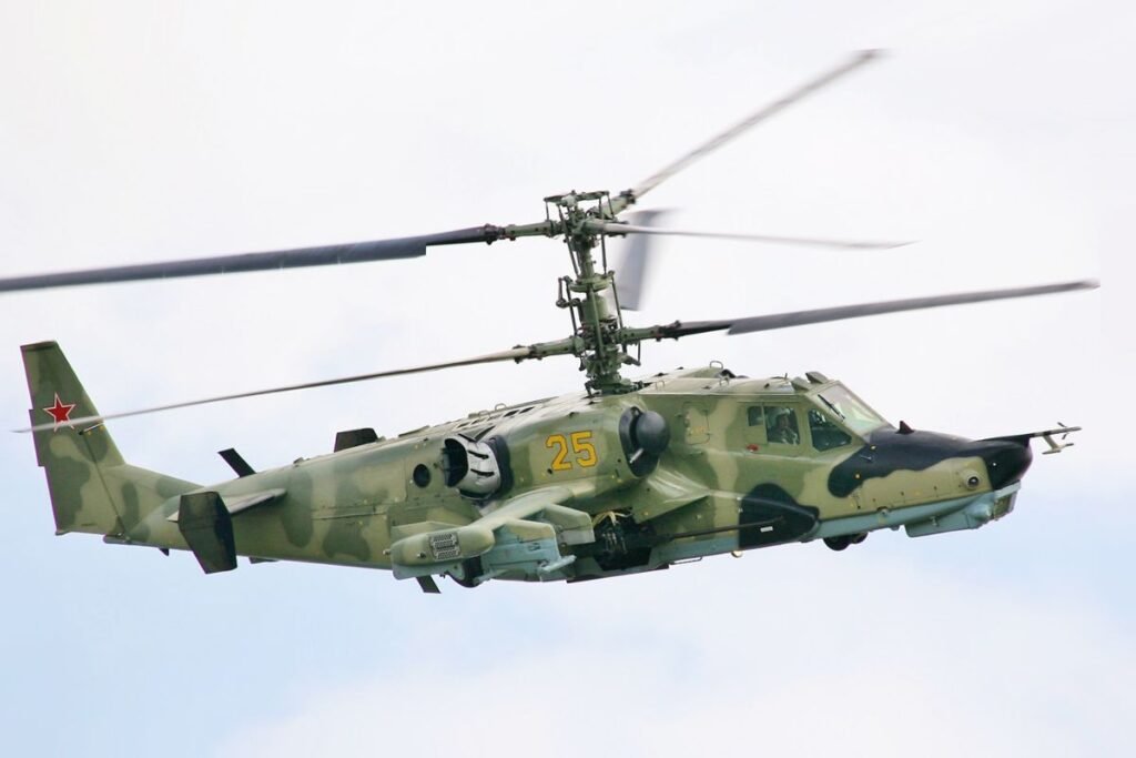 Ukrainian forces have downed a Russian Ka-52 “Alligator” attack helicopter using an FPV drone, highlighting a major shift in modern warfare.