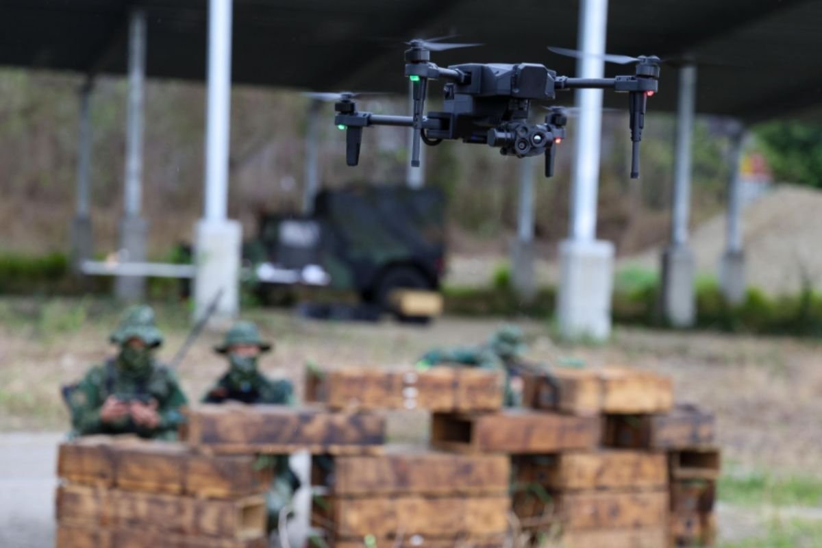 Taiwan’s military is training for urban warfare with drone strike drills