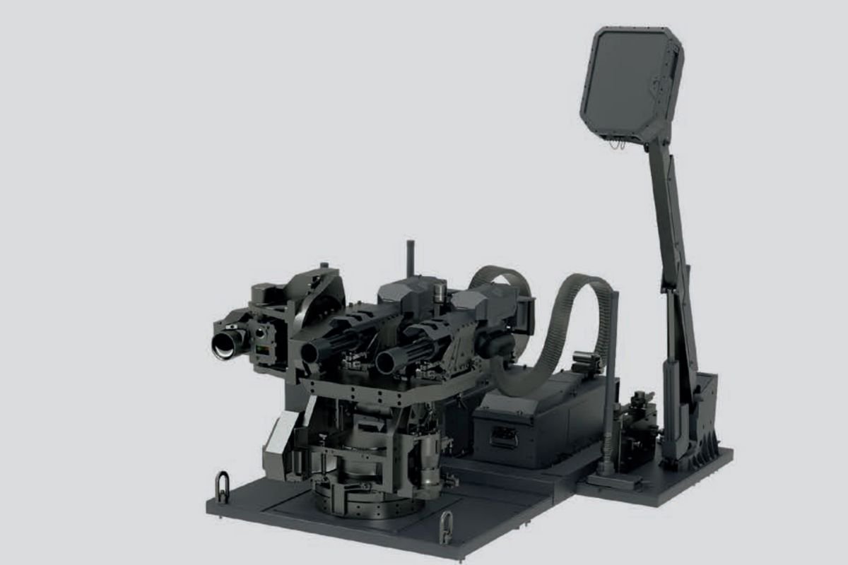 The German company Rheinmetall unveils a new vehicle designed to hunt and neutralize hostile drones