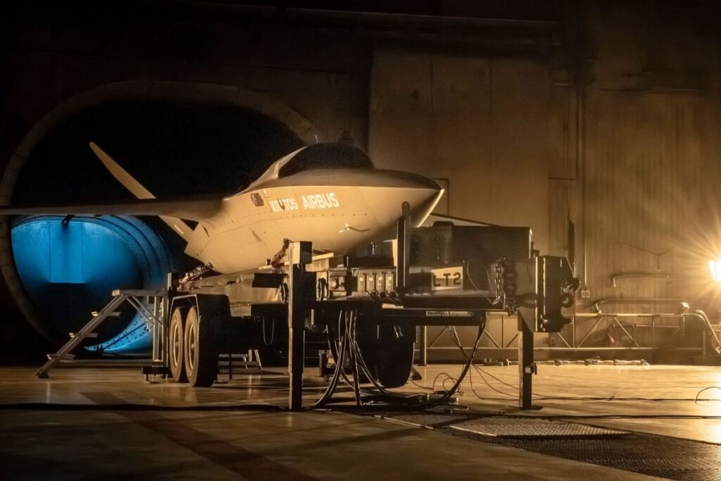 Airbus is developing the Valkyrie unmanned combat drone, a stealthy UCAV designed to expand the German Air Force’s reconnaissance and precision strike capabilities. Combining AI-driven autonomy, long endurance, and modular payloads, the drone is expected to play a key role in Europe’s next-generation air combat systems.