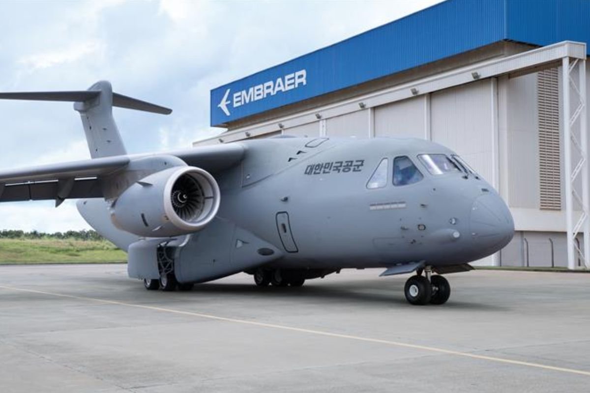 Embraer C-390 makes maiden flight for South Korea under LTA-II program