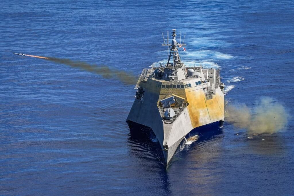 USS Gabrielle Giffords (LCS 10) (credit: U.S. Pacific Fleet Public Affairs)