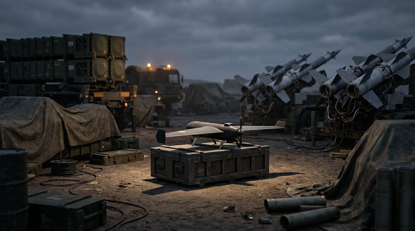 The U.S. is shooting down cheap Iranian drones with million-euro missiles, and stockpiles are the real battlefield