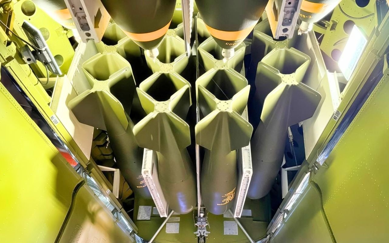 The U.S. is closing the firepower gap by upgrading old warhorses, from the B-52J to the Apache’s new drone-killing “long-range shotgun”