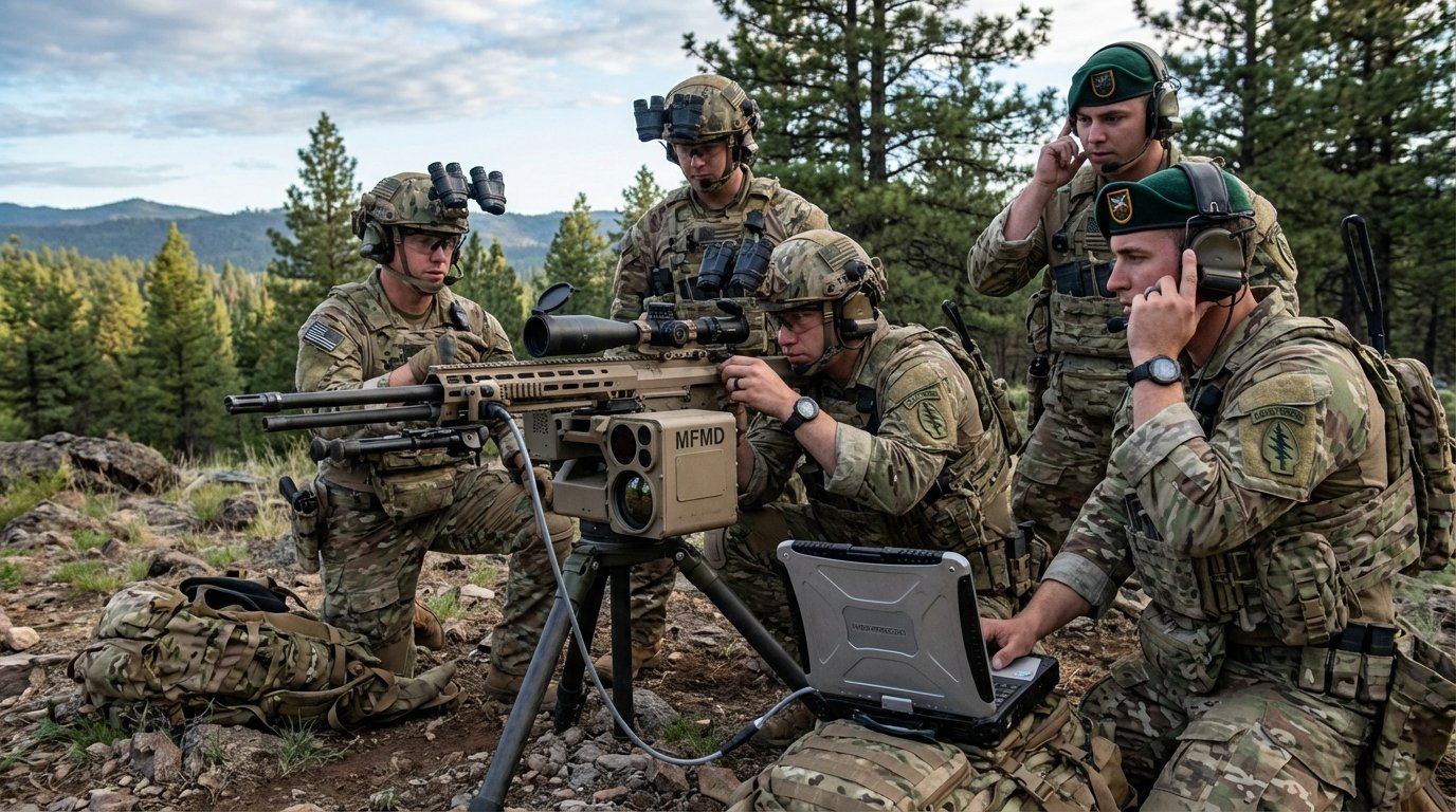 Green Berets just fielded the MFMD rifle: one compact system that cuts flash, recoil, and noise without slowing the shooter down