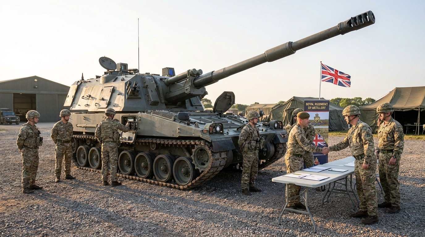 UK MoD signs £52m RCH 155 deal with Germany, bringing Boxer howitzers built for NATO fights