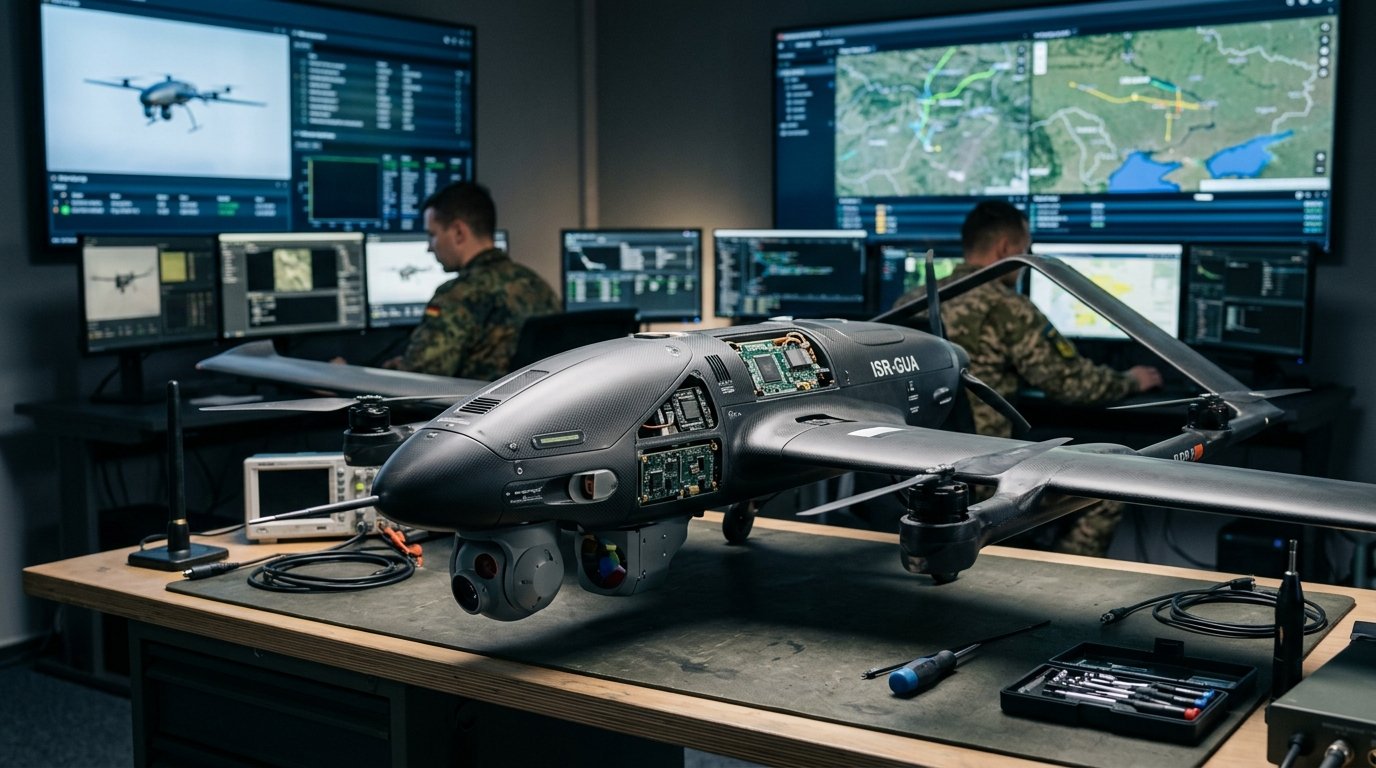 Ukraine’s ISR drones just got a German electronics boost, and it’s changing how targets are found and hit on the front line