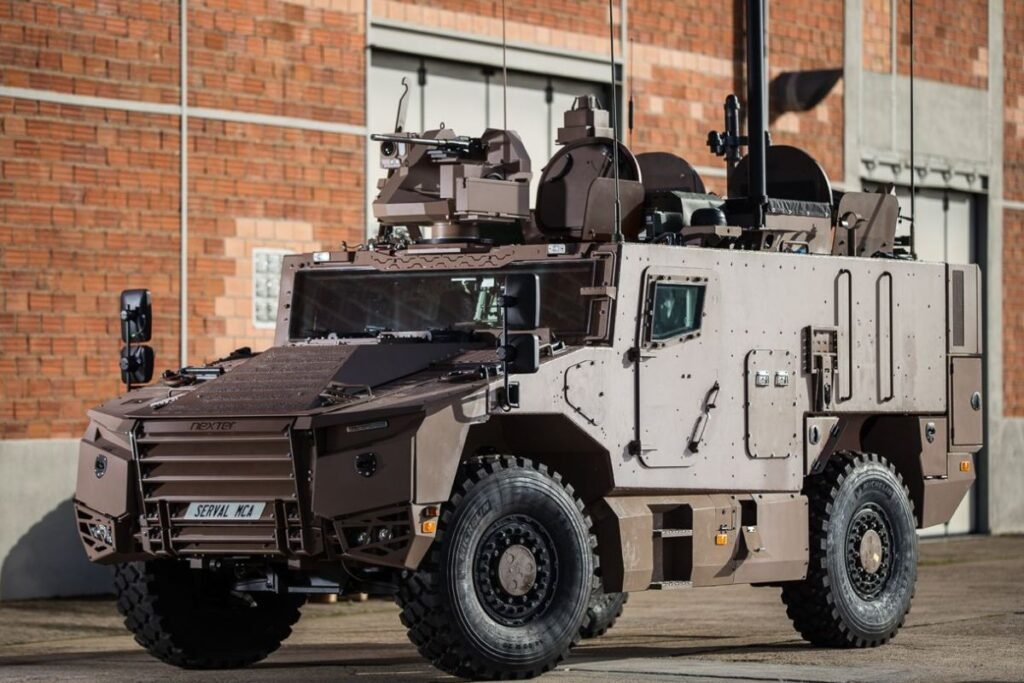 The VBMR-L Serval developed by Nexter and Texelis reflects a broader shift toward lighter, more versatile ground systems under France’s SCORPION program. Designed to replace legacy platforms like the VAB, the Serval combines mobility, modularity, and digital battlefield integration in a 15–17 ton 4×4 format. Just as importantly, it addresses cost-efficiency, with early unit estimates between €500,000 and €700,000, enabling larger fleet volumes compared to heavier armored vehicles. In modern high-intensity scenarios, where dispersion and adaptability matter as much as protection, this balance between capability and affordability has become a central design driver.Credit: Wikipedia / Ministère des Armées